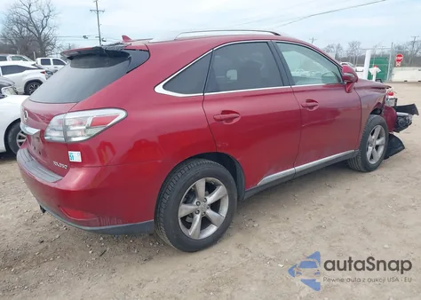 2011 Lexus Rx 350 z USA, uszkodzony, nr VIN JTJBK1BA6B2013855